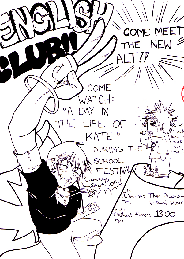 English Club Poster by Wyv-Kate on DeviantArt English Club Poster by Wyv-Kate on DeviantArt