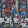 G1 Starscream and Arcee