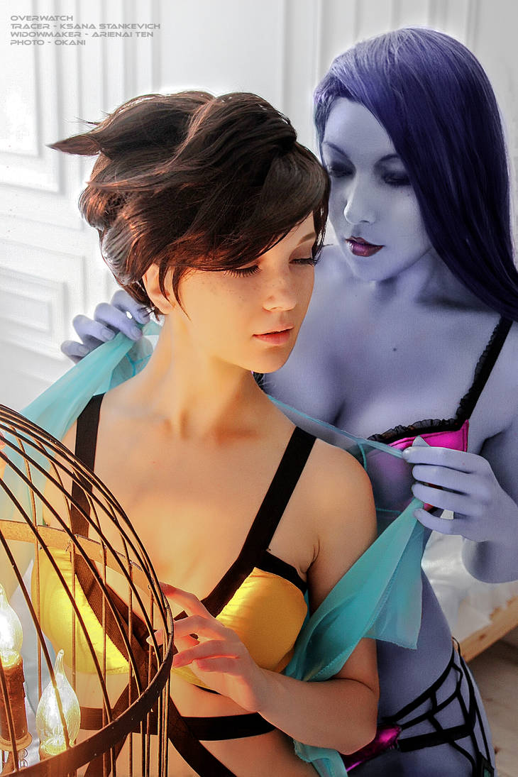 Widow vs Tracer by arienai-ten
