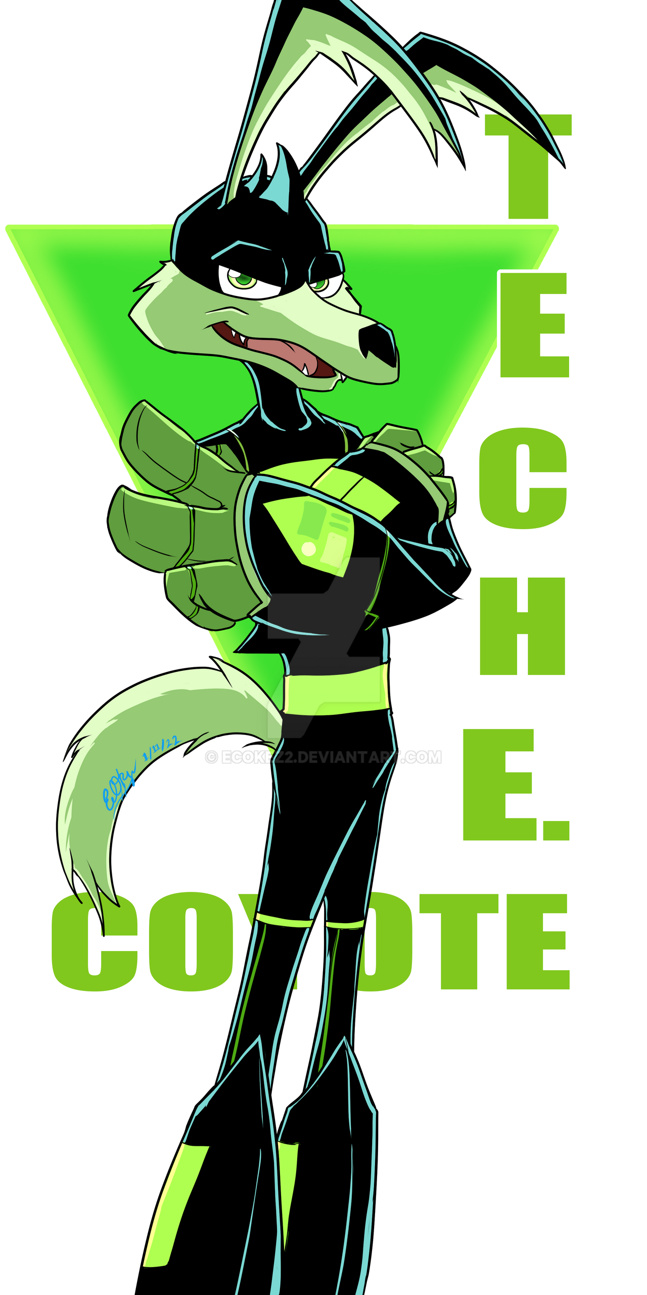 Tech E Coyote fanart by EcOkez2 on DeviantArt