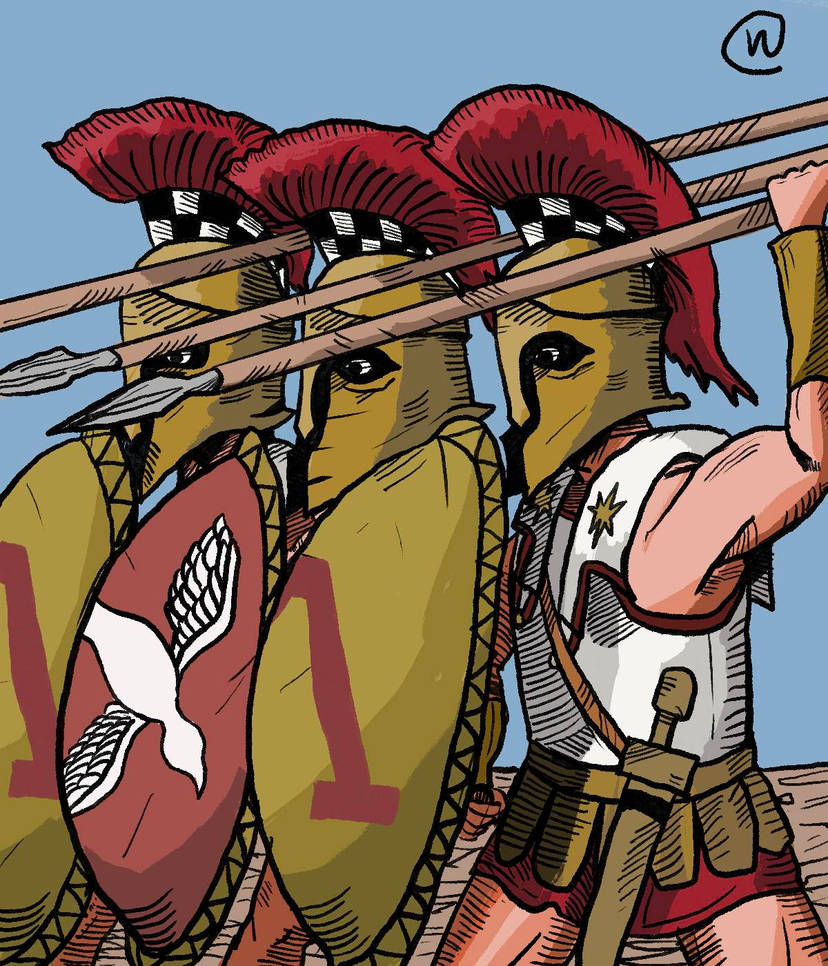 Phalanx formation! by Hyeonsdoodle on DeviantArt