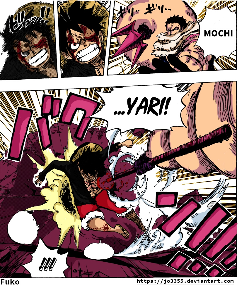 Luffy Vs Katakuri (One Piece 892) By Jo3355 On Deviantart