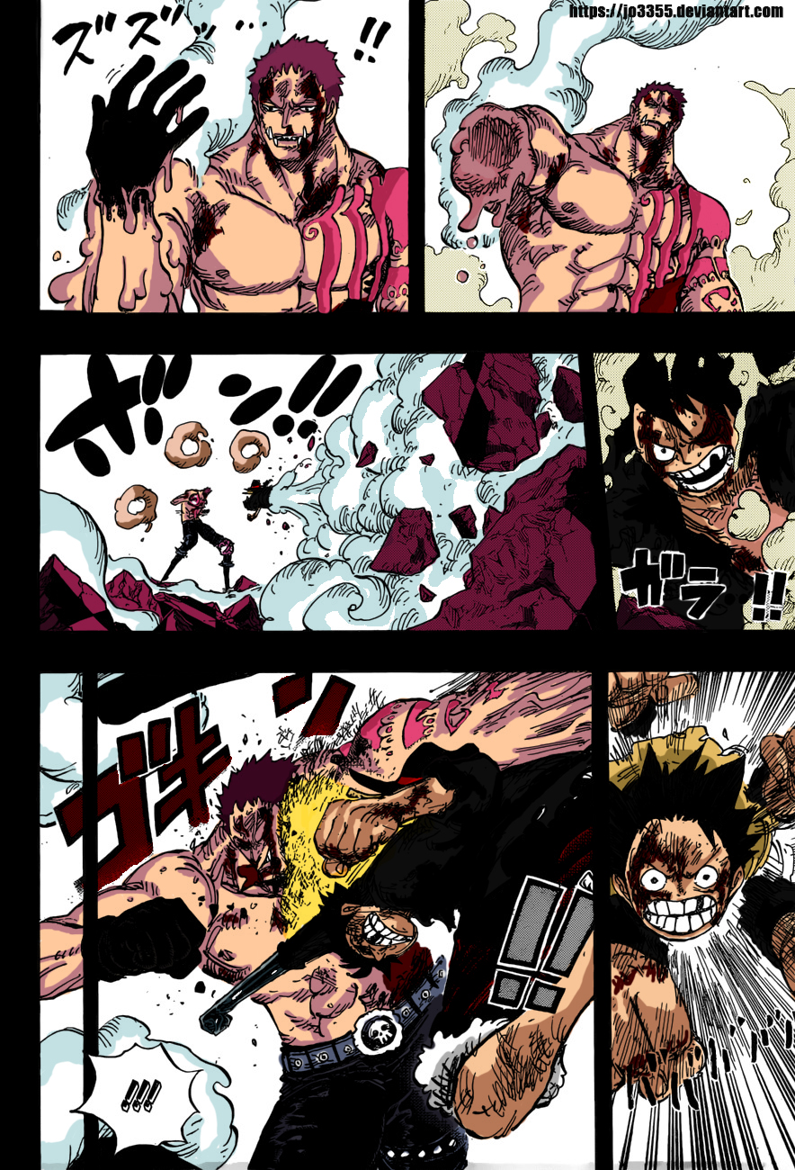 Luffy Vs Katakuri 2 One Piece 4 By Jo3355 On Deviantart