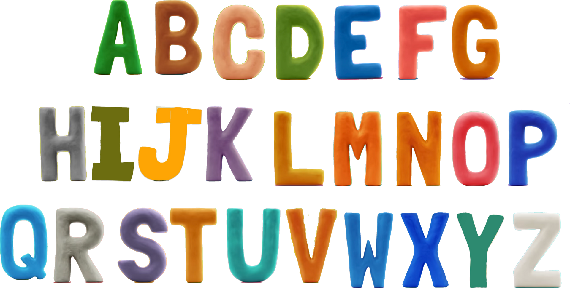 Abc's Text Talking ABC (all the letters) by Gabodp2810 on DeviantArt
