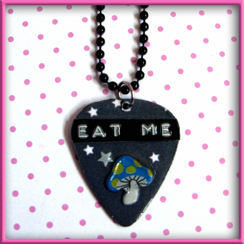 Eat Me Alice Necklace