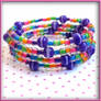 Rainbows and Stripes Bracelet