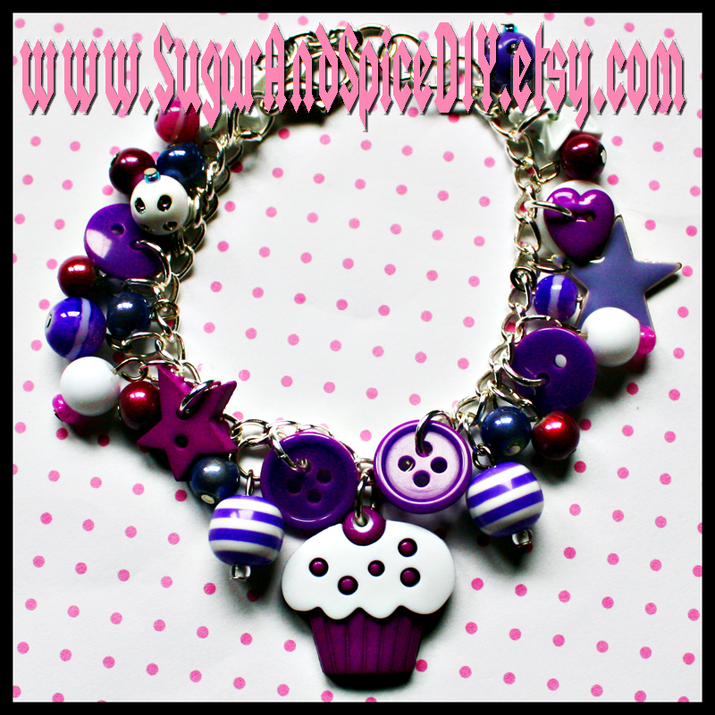 Frosted Cupcake Bracelet