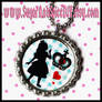 Alice and The Queen Necklace