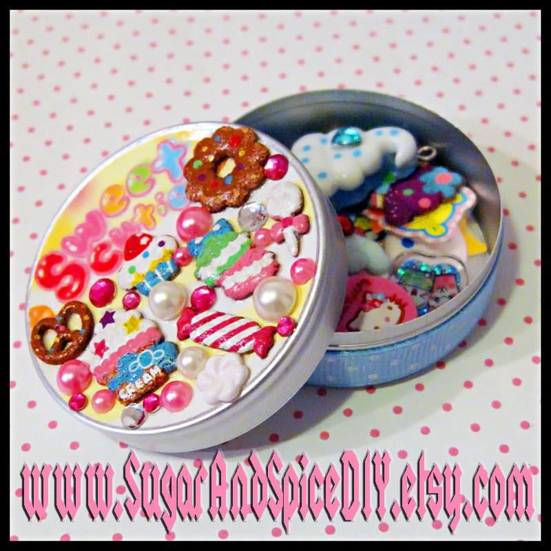 Kawaii Sweets Deco Tin by wickedland