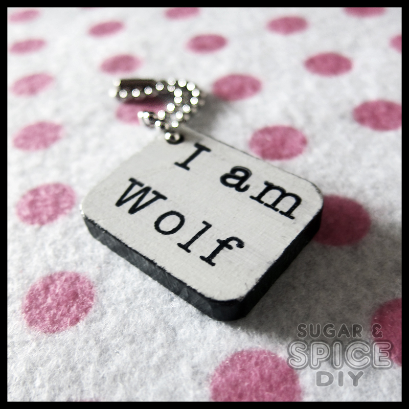 WICKEDLAND Werewolf Life Handmade Keychain