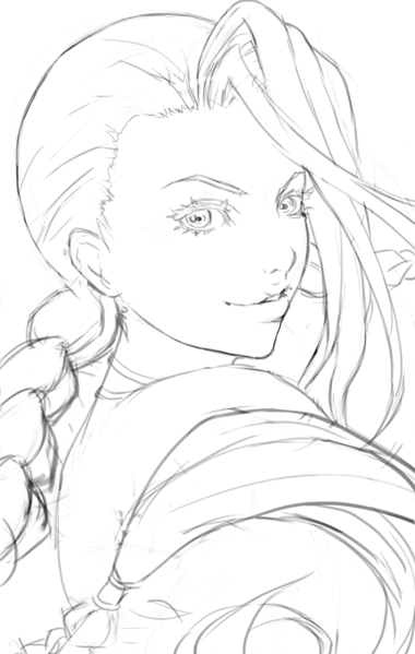 Jinx Lineart by KenryChu on DeviantArt