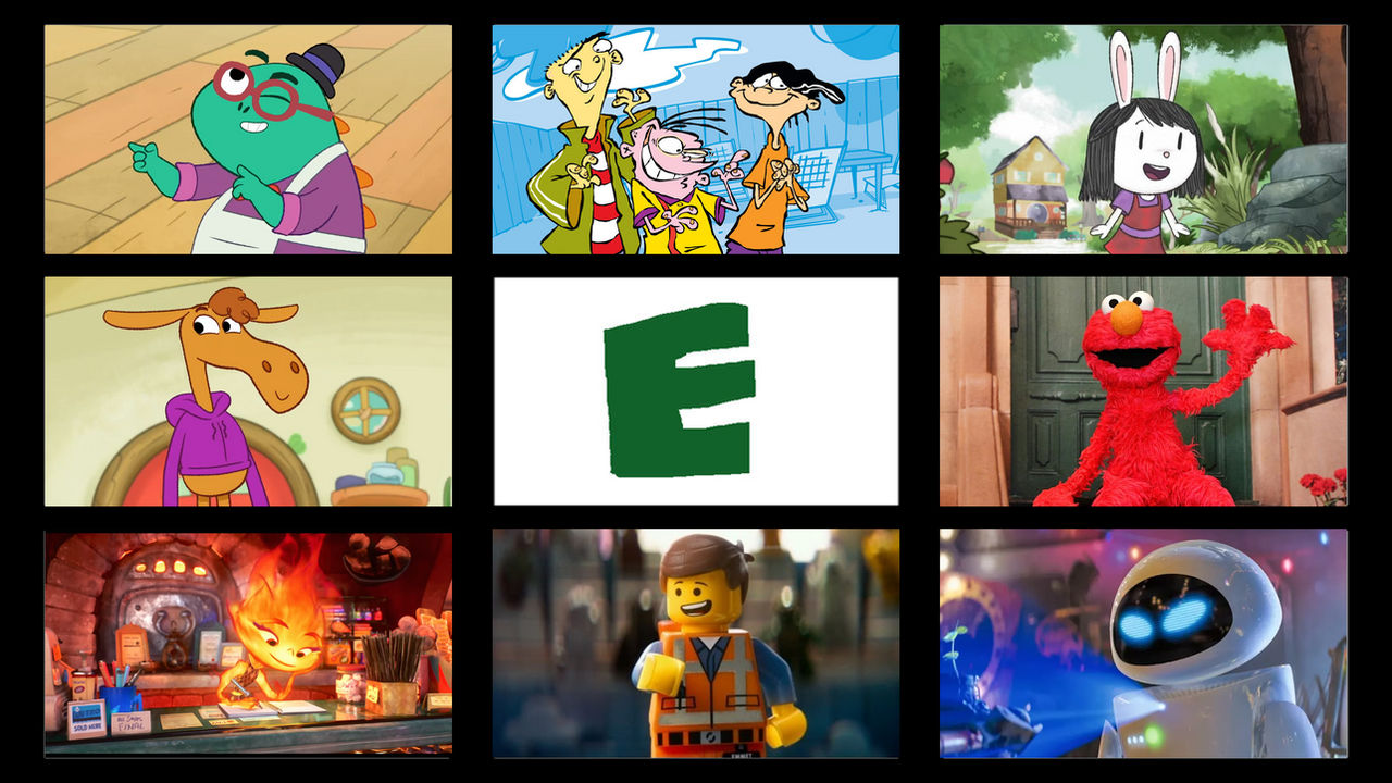 My Favorite Letter E Characters by Monkey91827364 on DeviantArt