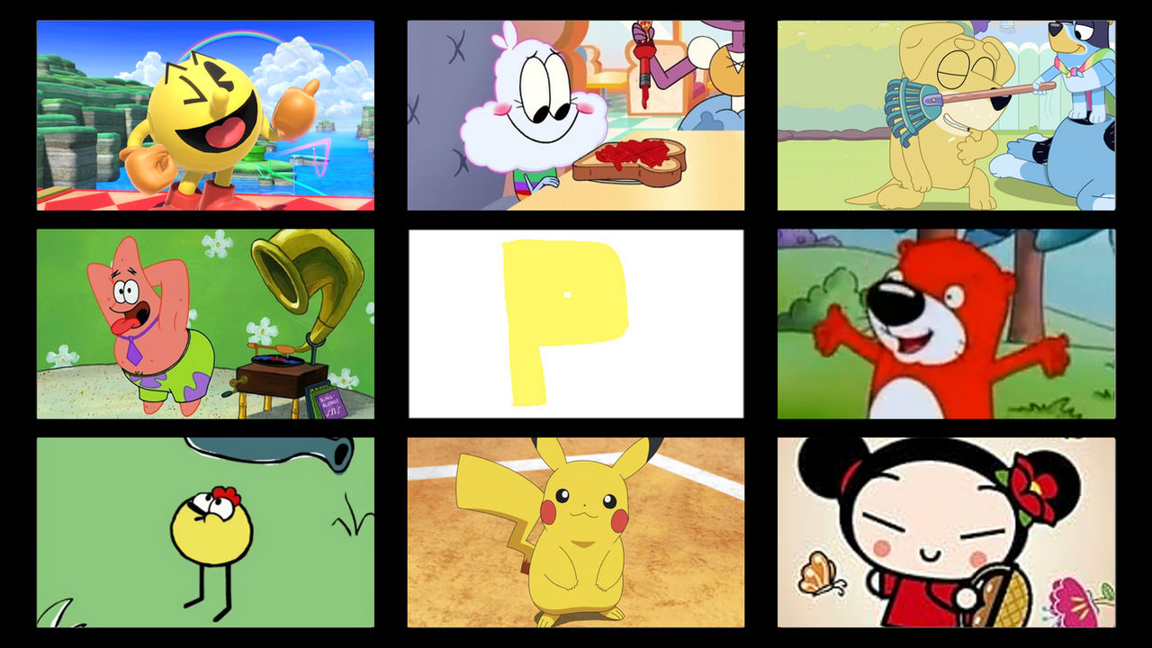 My Favorite Letter P Characters by Monkey91827364 on DeviantArt