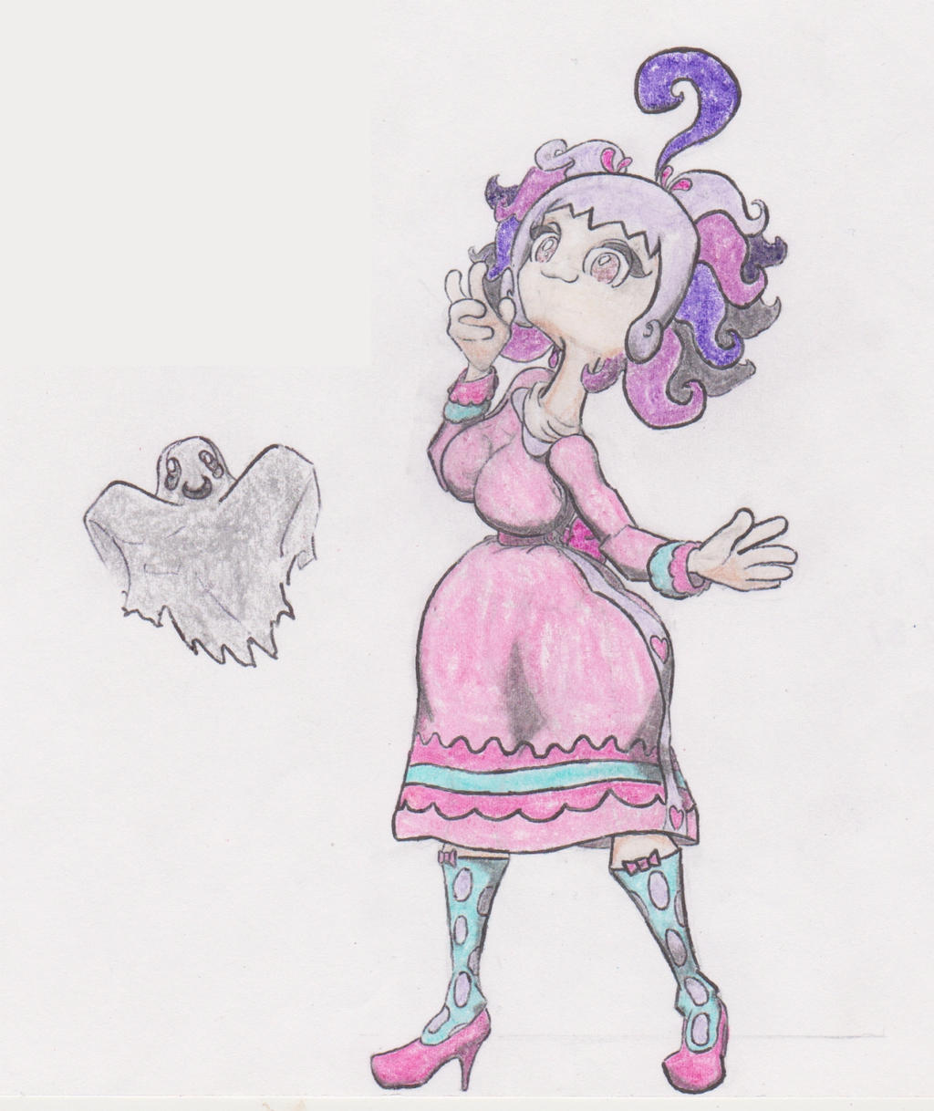 Ghosty Glamour by ToddNTheShiningSword