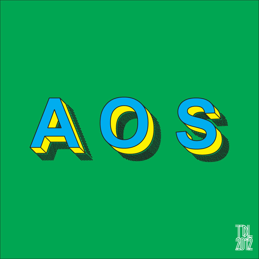 Arial AOS, from ''Alphabets and Engrossing''