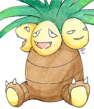 #103 Exeggutor by isacrae on DeviantArt