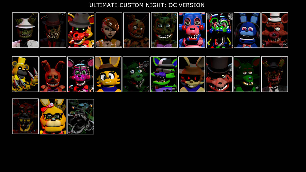 Ultimate Custom Night with Better Graphics 1.1.7. - TurboWarp