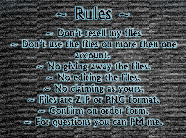 CC Rules by Masterknots on DeviantArt