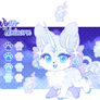 Custom Kitsunet Winter Unicorn