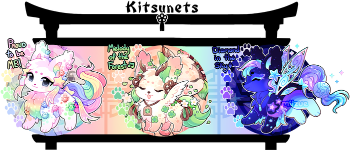 (SOLD)AB ADDED! Kitsunet Adoptable Auction!