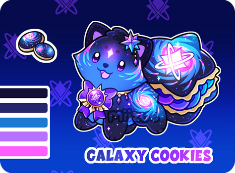 Custom Racaron Galaxy Cookies