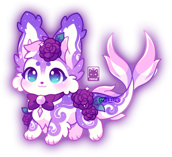 (OPEN!) Mermaid Fox Twilight Rose Water Flatsale! by Miizue on DeviantArt
