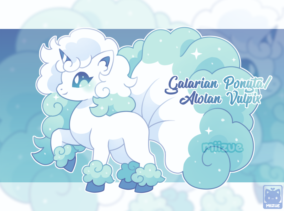 OPEN Galarian Ponyta Alolan Vulpix Auction By Miizue On DeviantArt open-galarian-ponyta-alolan-vulpix-auction-by-miizue-on-deviantart