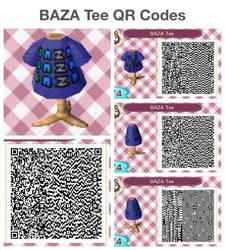 BAZA Tee QR Codes