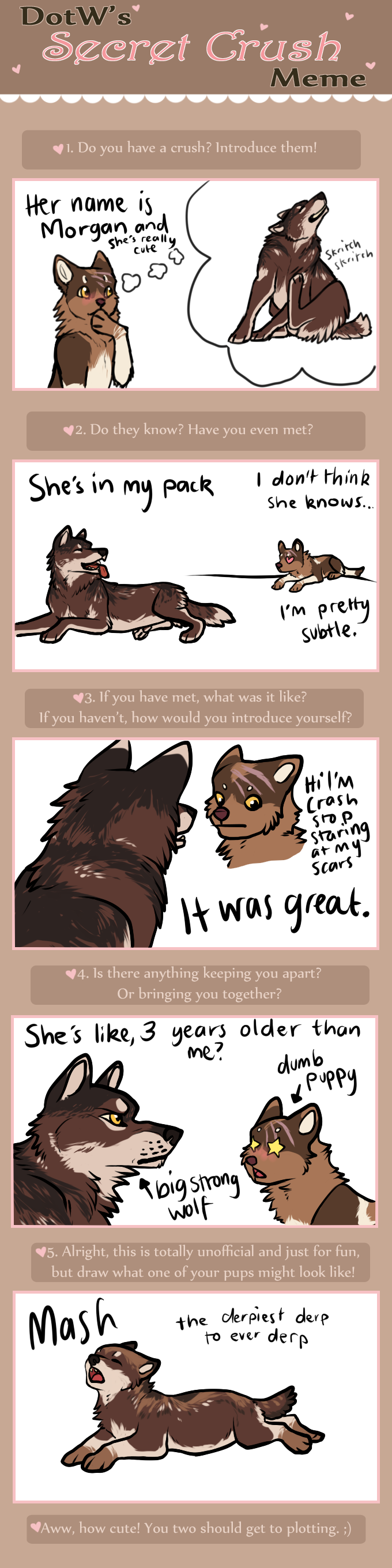 Dotw Secret Crush Meme By Kiterrax On Deviantart Dotw Secret Crush Meme By Kiterrax On Deviantart