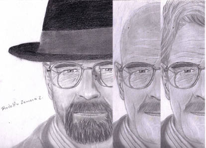 Heisenberg Bryan Cranston Speed Drawing Video