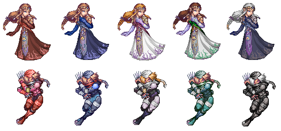 Brawl - Zelda Sheik Alternates