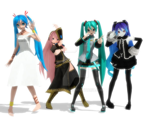 MMD model tests by erikson16 on DeviantArt