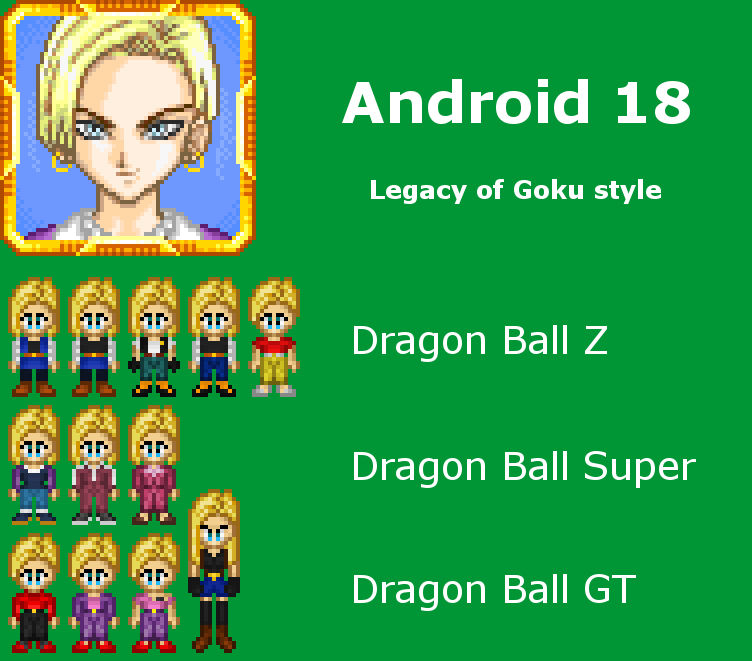 Desenho Super Android 18-Dragon Ball GT by WebysArts on DeviantArt