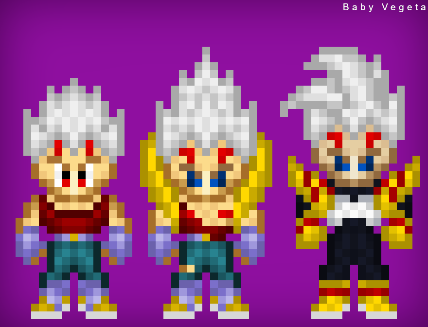 Baby Vegeta - Baby Saga - Dragon Ball GT by LoganWaynee on DeviantArt