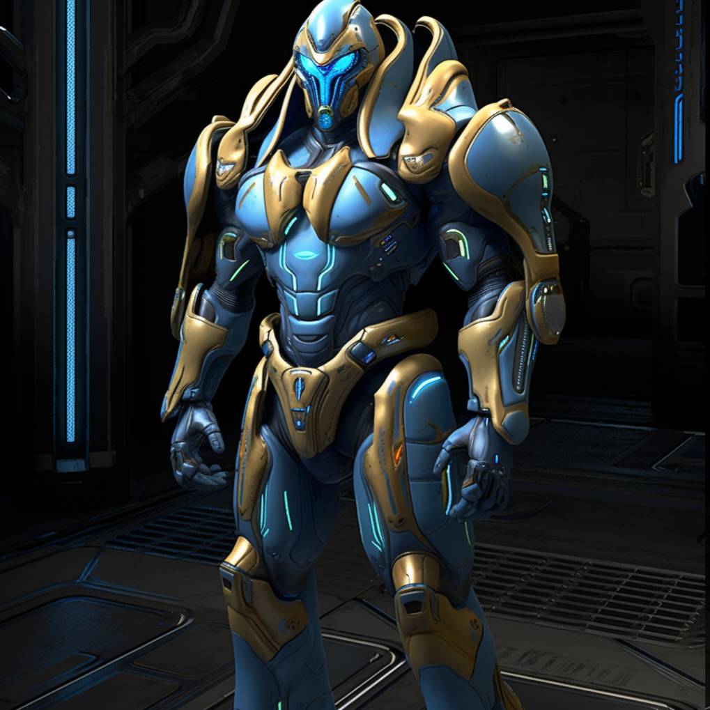 Protoss Warpig Marine by jPleasey on DeviantArt
