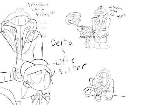 Delta And Little Sister - Bioshock 2