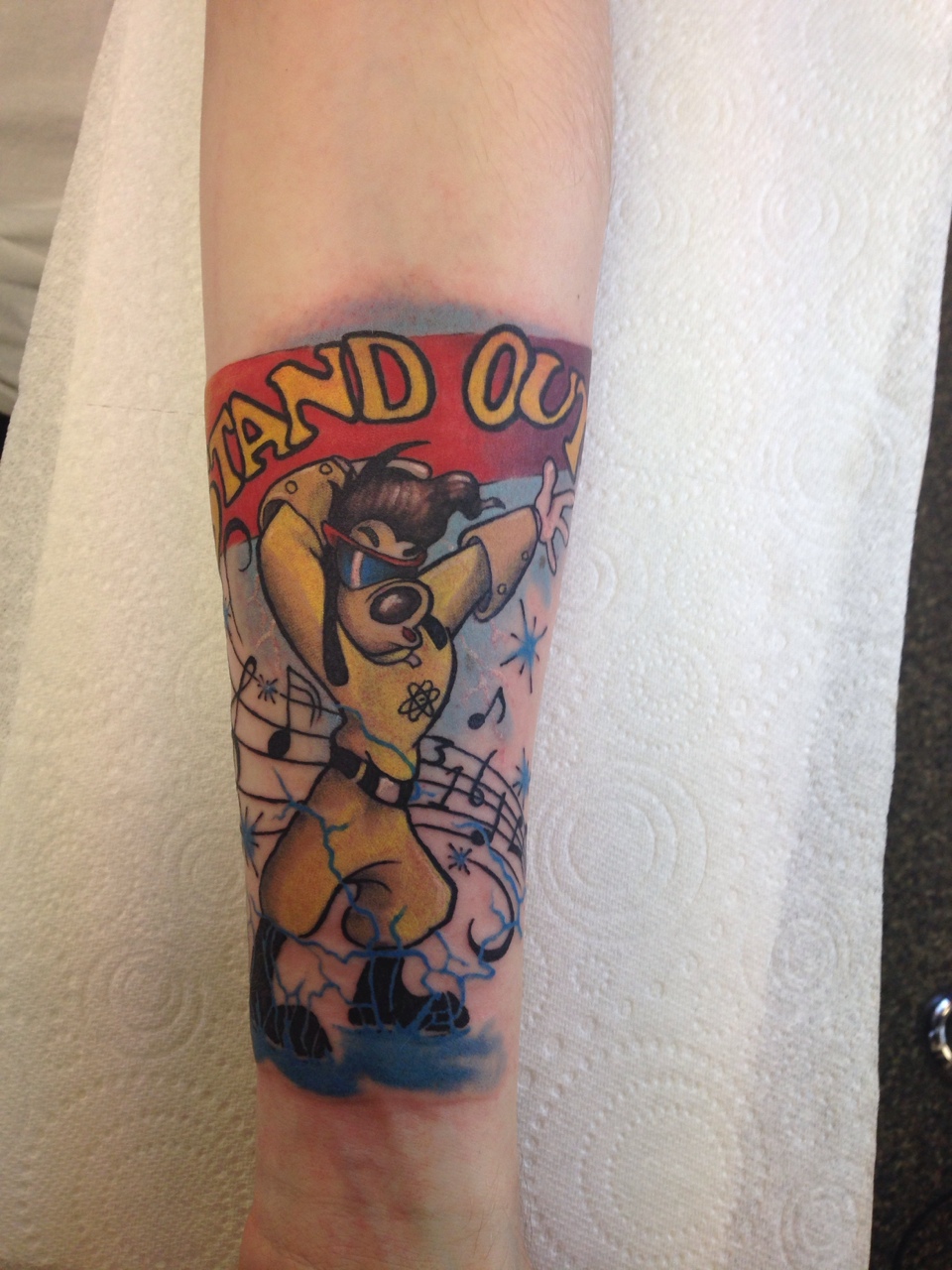 Max Goof Tattoo