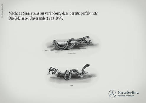 Mercedes G Class Ad