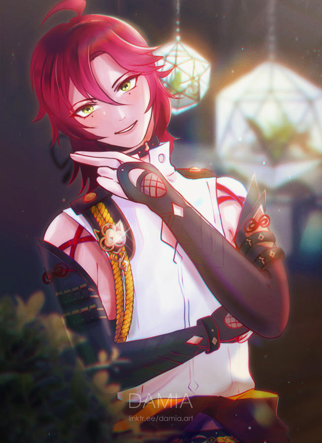 Shikanoin Heizou by DaMiaArt on DeviantArt