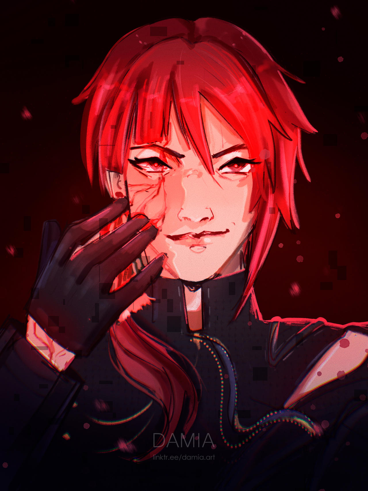 OC portrait by DaMiaArt on DeviantArt