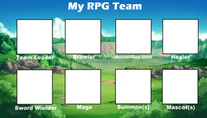My RPG Team Template