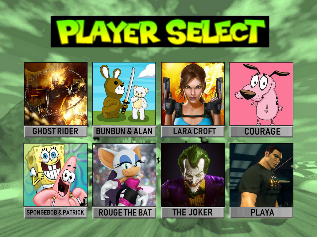 My Player Selecter Mario Kart 64 by TheRobotPenguin1 on DeviantArt