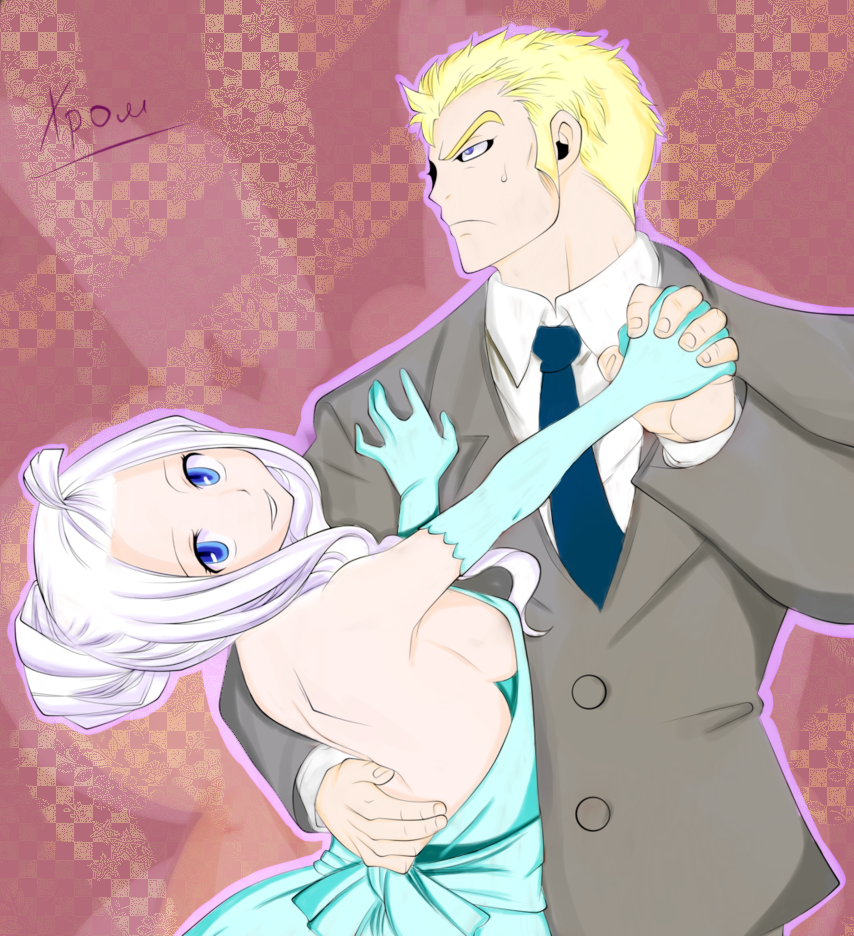 Fairy Tail: Mirajane Strauss and Luxus Dreyar