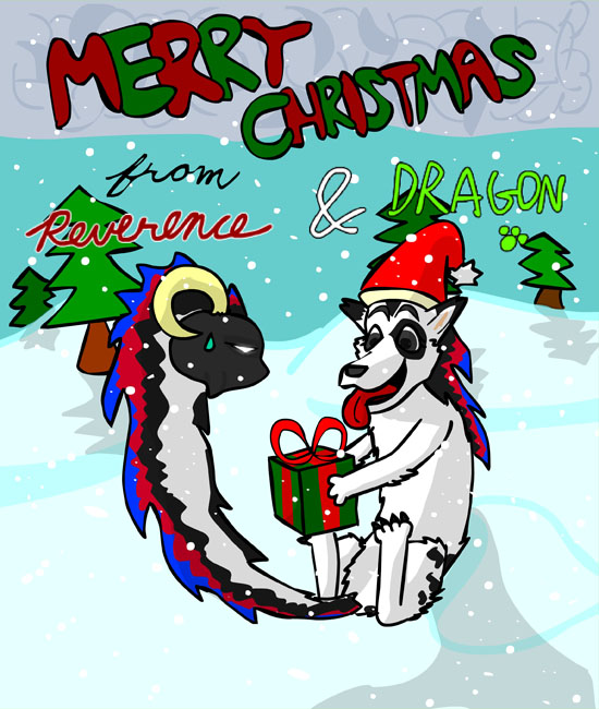 Dragon and Reverence Christmas