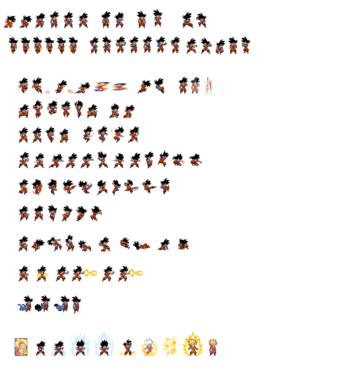 Goku Ulsw Sprite Sheet By XXSteveGamesXx On DeviantArt goku-ulsw-sprite-sheet-by-xxstevegamesxx-on-deviantart