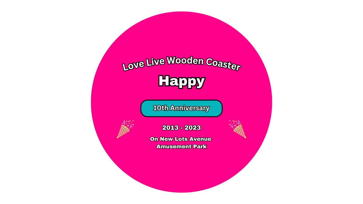 10th anniversary logo love live 2013 - 2023 by Nekotransport on DeviantArt
