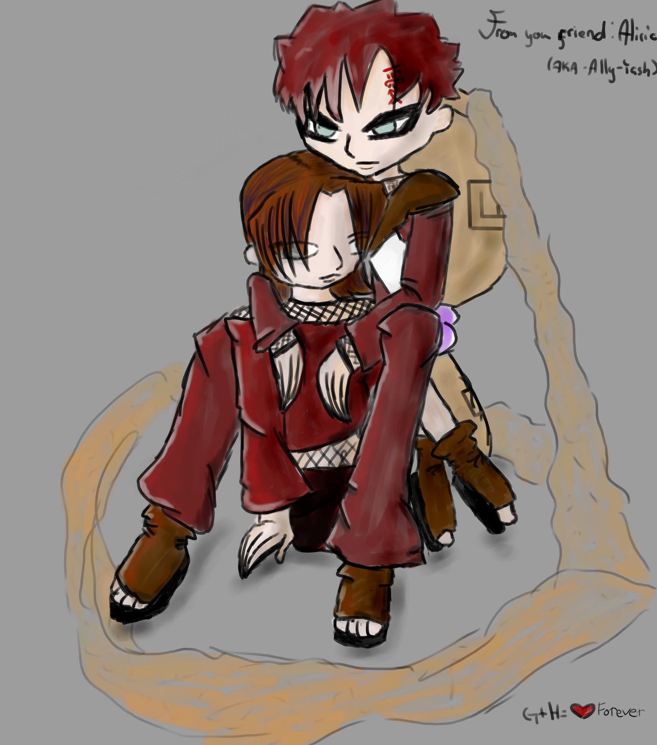 Hanna and Gaara Forever