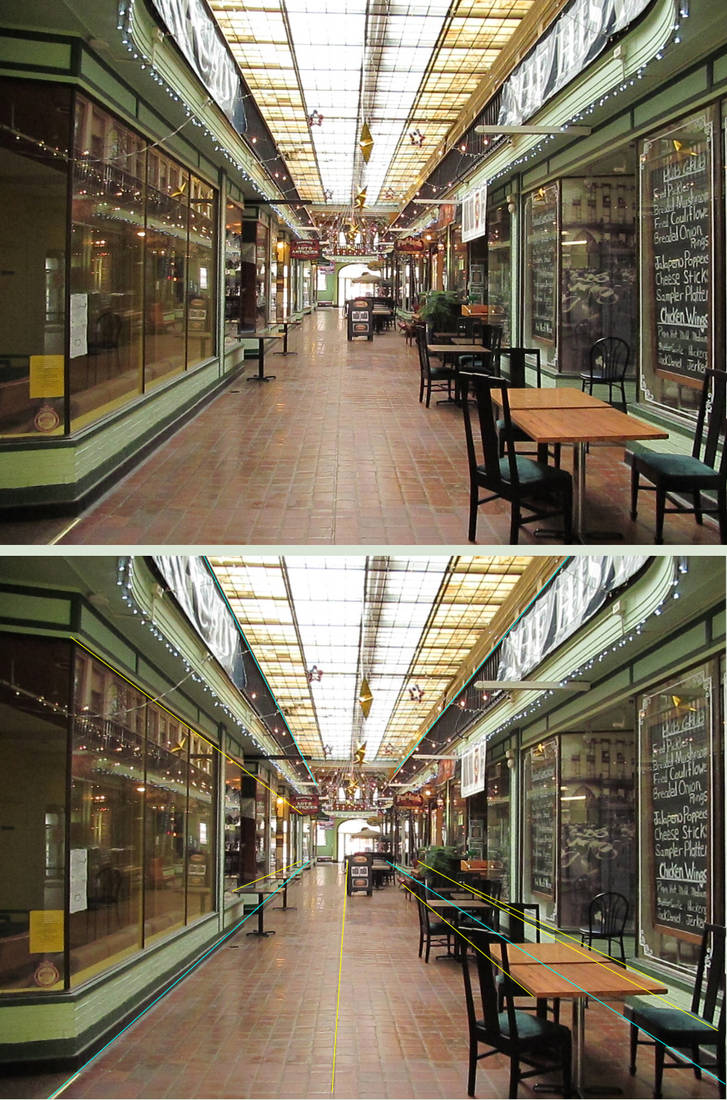 Arcade Perspective Paddock Arcade perspective by TheBrassGlass on DeviantArt
