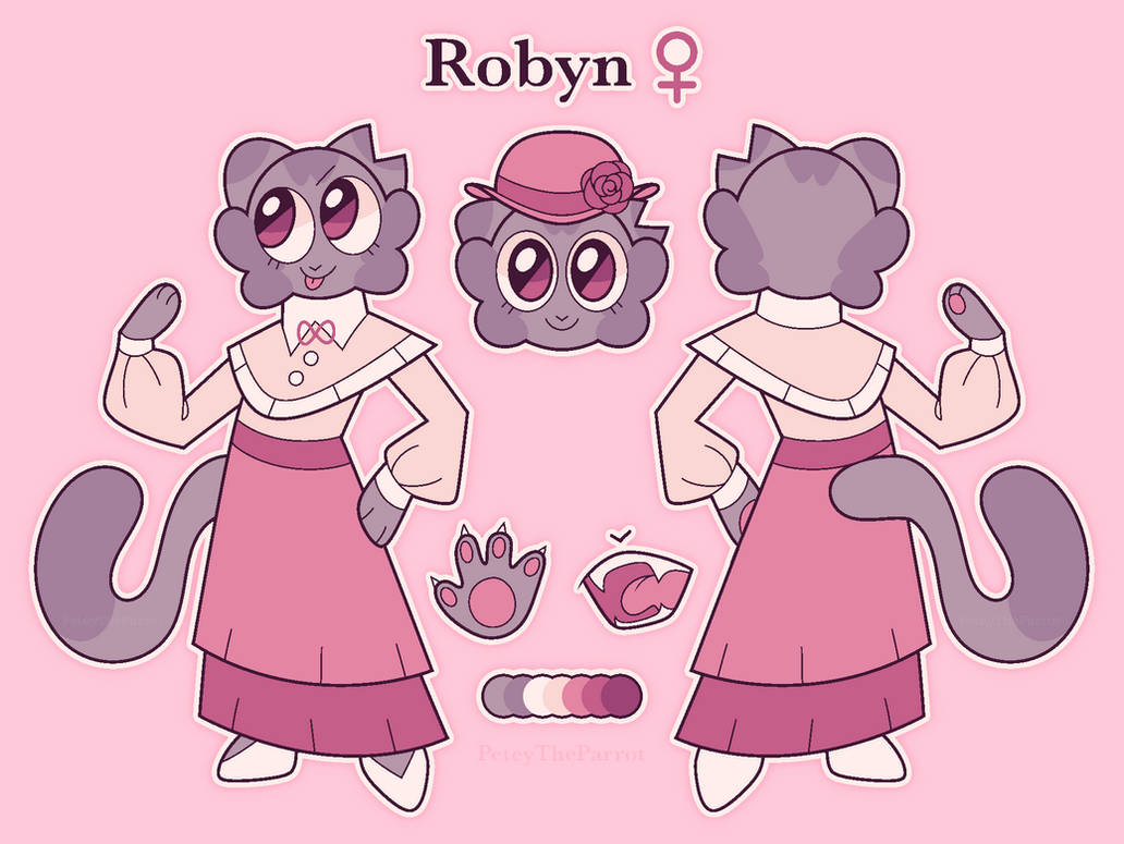 2024 Robyn reference sheet by PeteyTheParrot on DeviantArt