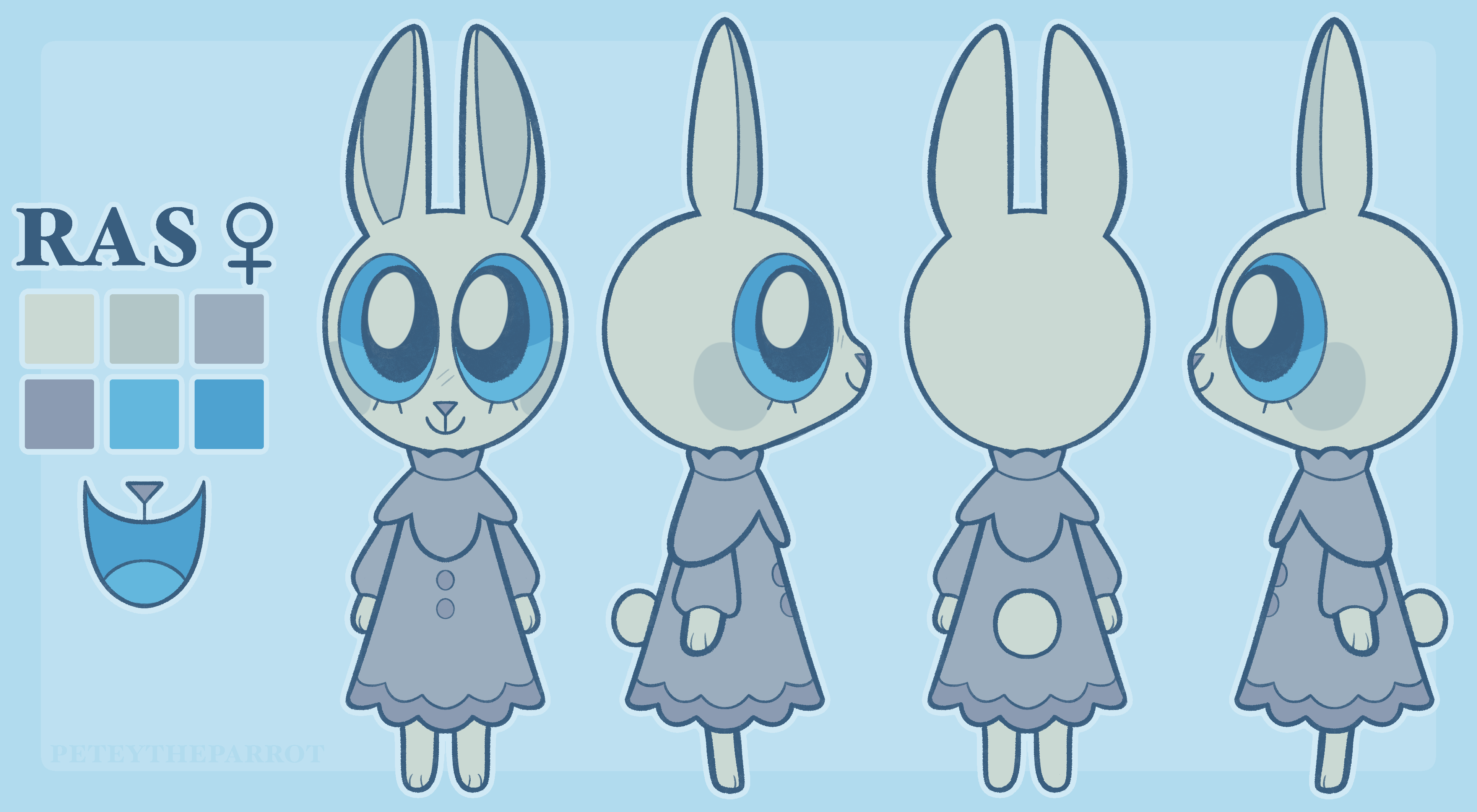 Ras - Reference sheet by PeteyTheParrot on DeviantArt